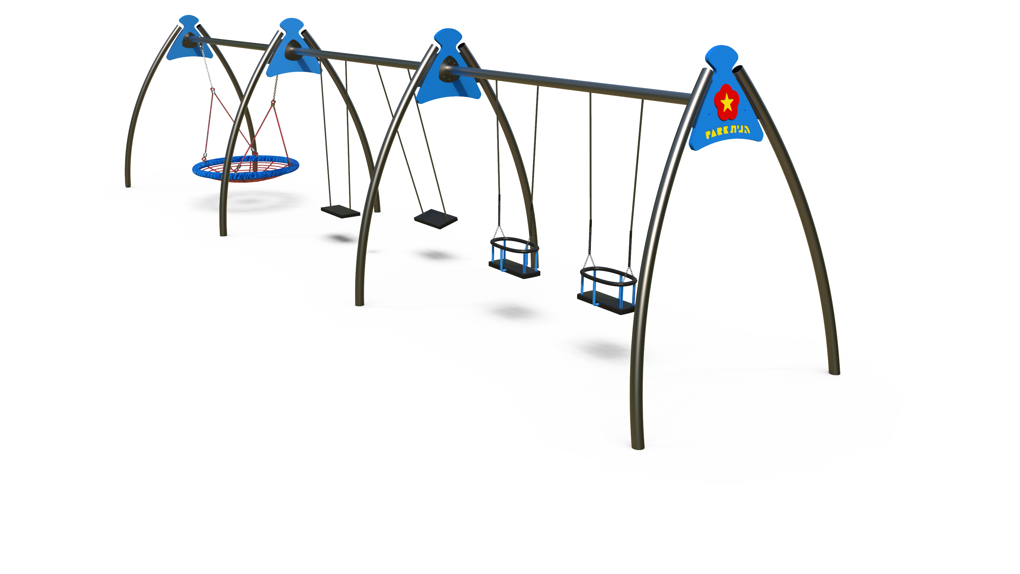43432 קשת בענן 1 קן ציפור 2 בוגרים 2 פעוטות.51